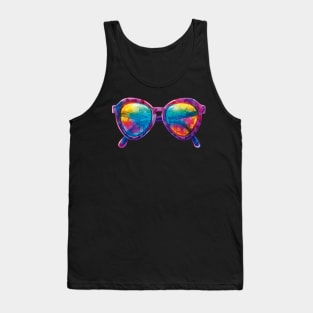 Glasses Retro Vintage Style 90's 80's Tank Top